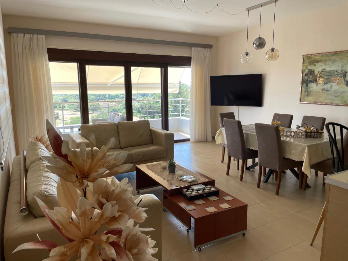 Luxury Rhodian Panorama Apartment อิกเซีย ภายนอก รูปภาพ